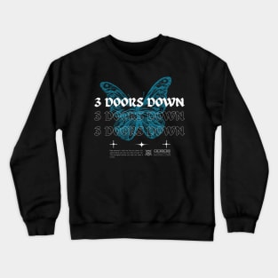 3 Doors Down // Butterfly Crewneck Sweatshirt